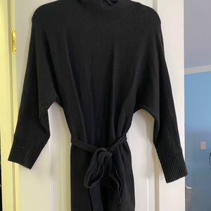 Gap Black Sweater dress with waist strap